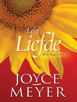 cover image of Leef liefde